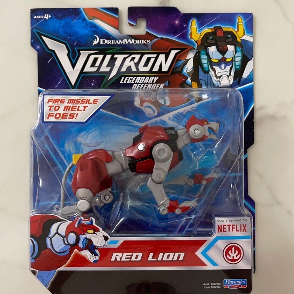 Voltron Legendary Defender Red Lion.Brand new
